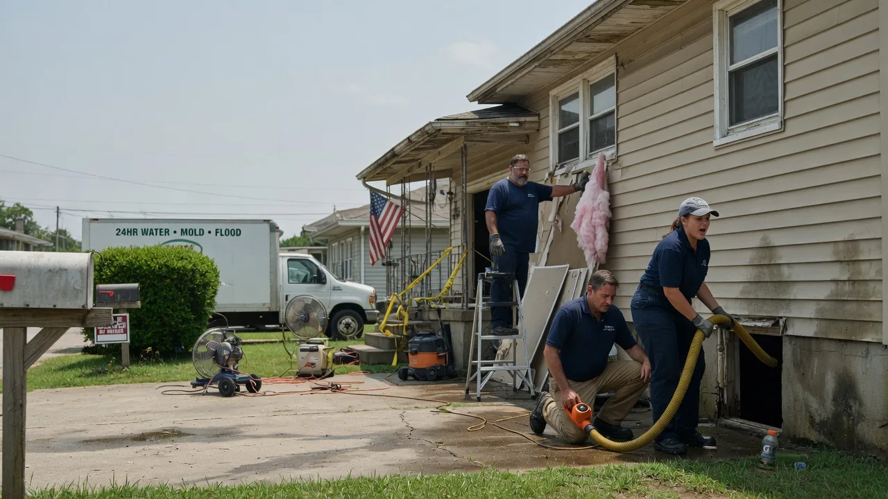 Water Damage Repair in Borden, IN near me